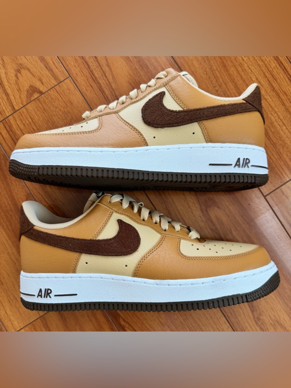 Nike Air Force 1 Low ‘07 Next Nature Flax Cacao Wow Size 8.5 M/10W. Brand New